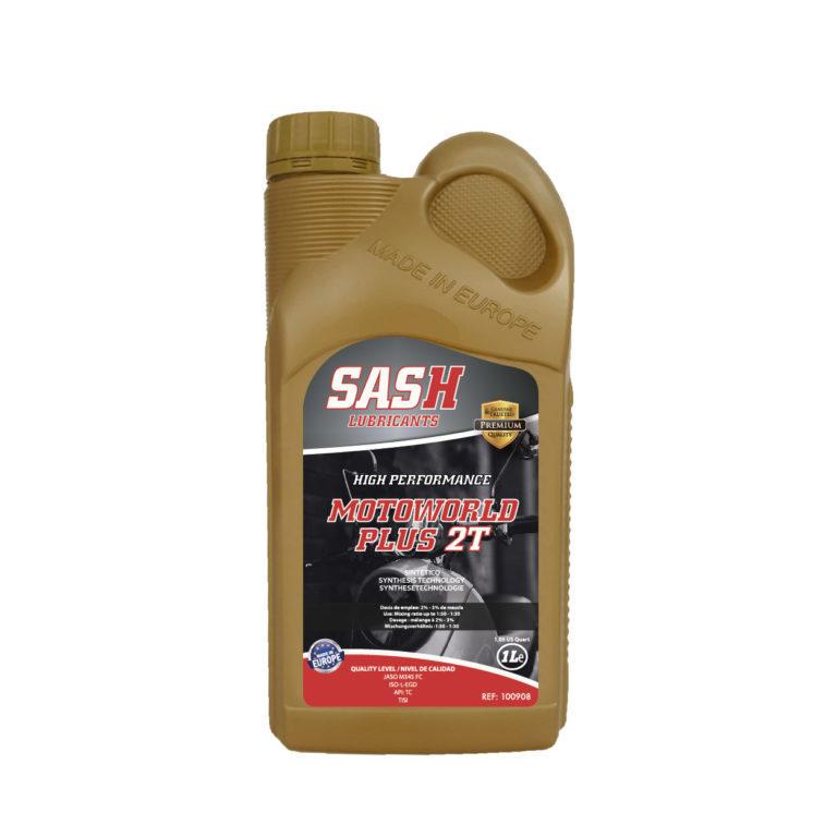 Моторное масло SASH 2T MOTOWORLD PLUS 2T API TC 1 л (102065)