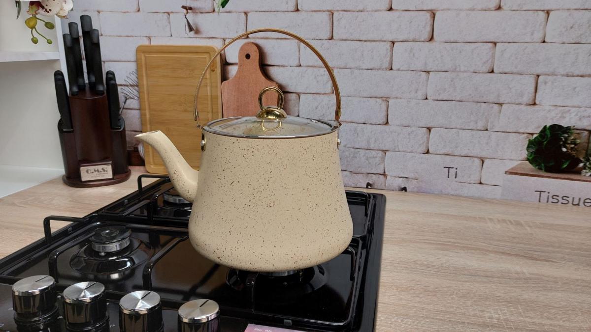 Чайник OMS Collection 8206-XL 3,25 л Ivory (86248) - фото 3