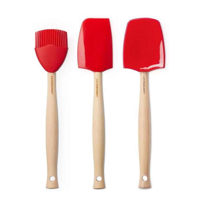Набор кухонных аксессуаров Le Creuset Craft 28 см 3 шт. Cerise (42830000600007)