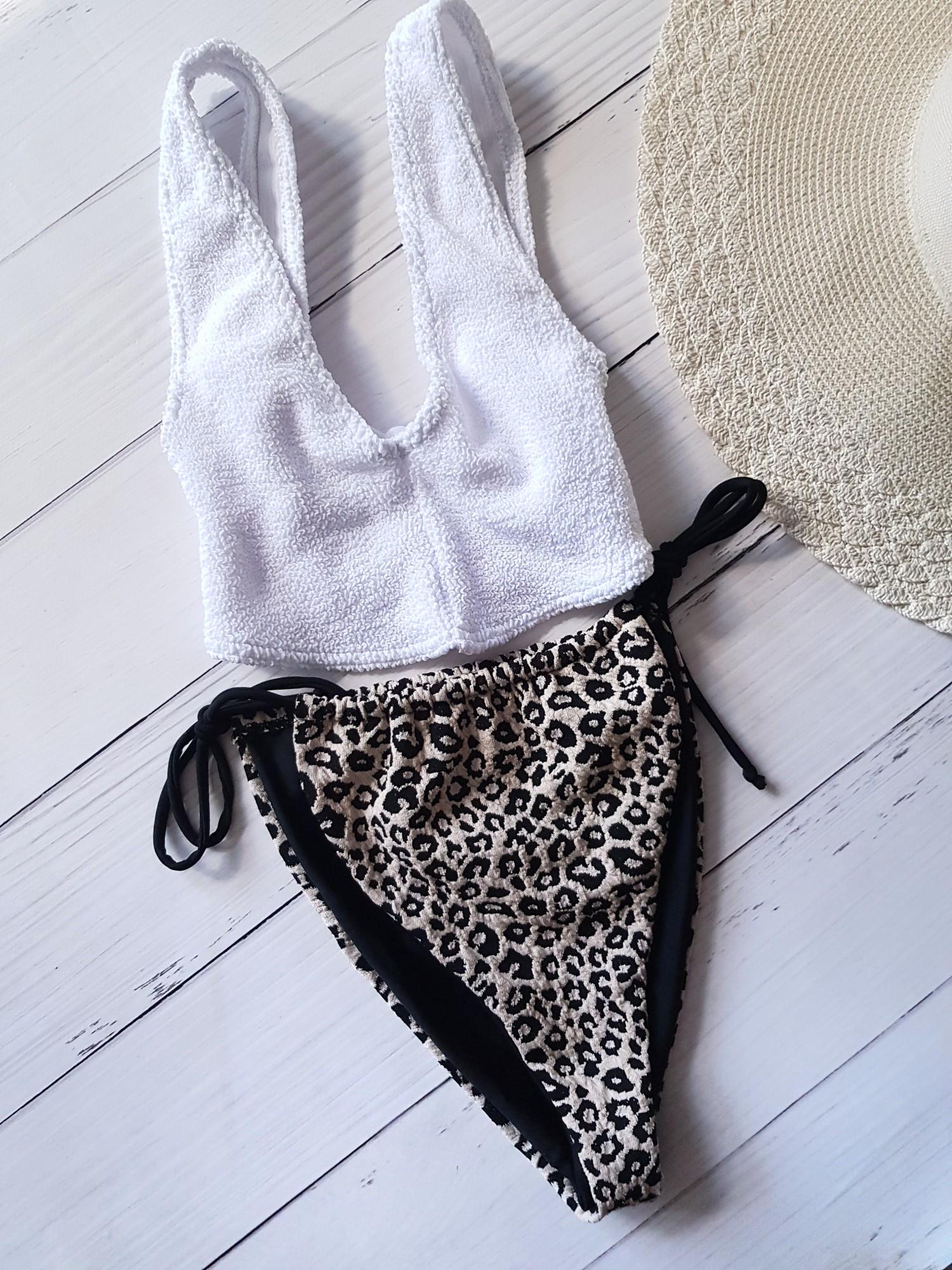 Купальник раздельный Missguided S Белый (10199/42)