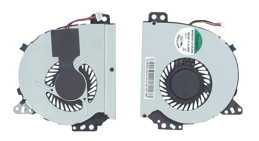 Кулер для ноутбука Toshiba Satellite L40-A 5V 0.22A 4-pin SUNON