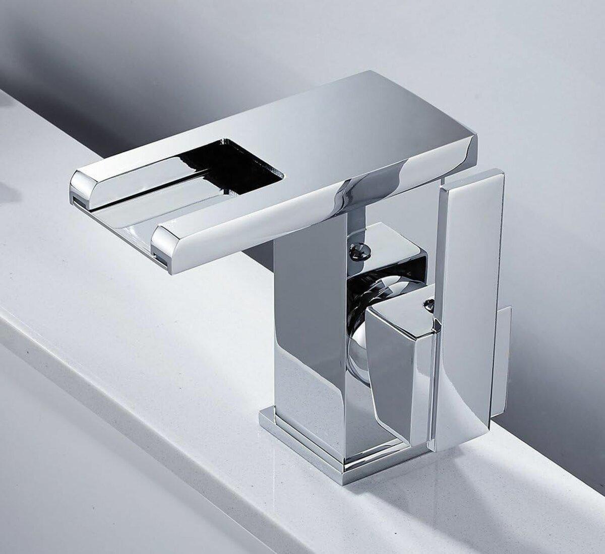 Смеситель для раковины светодиодный Valeso NSB016 Хром (MS 7921)