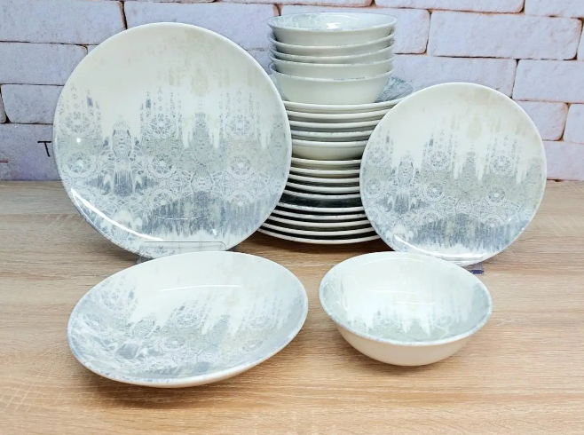 Сервиз столовый OMS TULU Fantasy фарфор 6 персон 24 шт. (TULU KL-24 Fantasy)