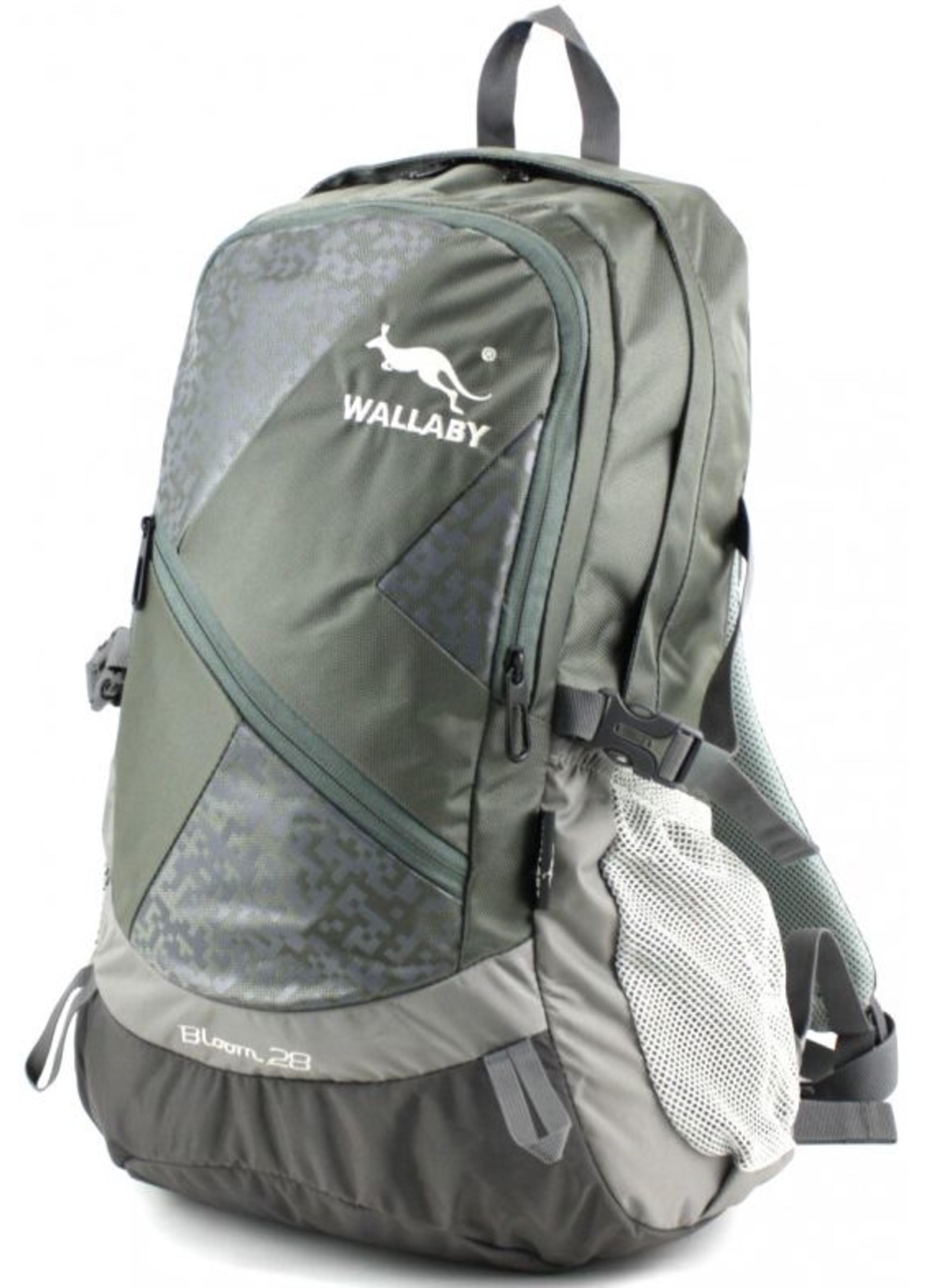 Велосипедний рюкзак Wallaby 28 л Сірий (М5618 grey )
