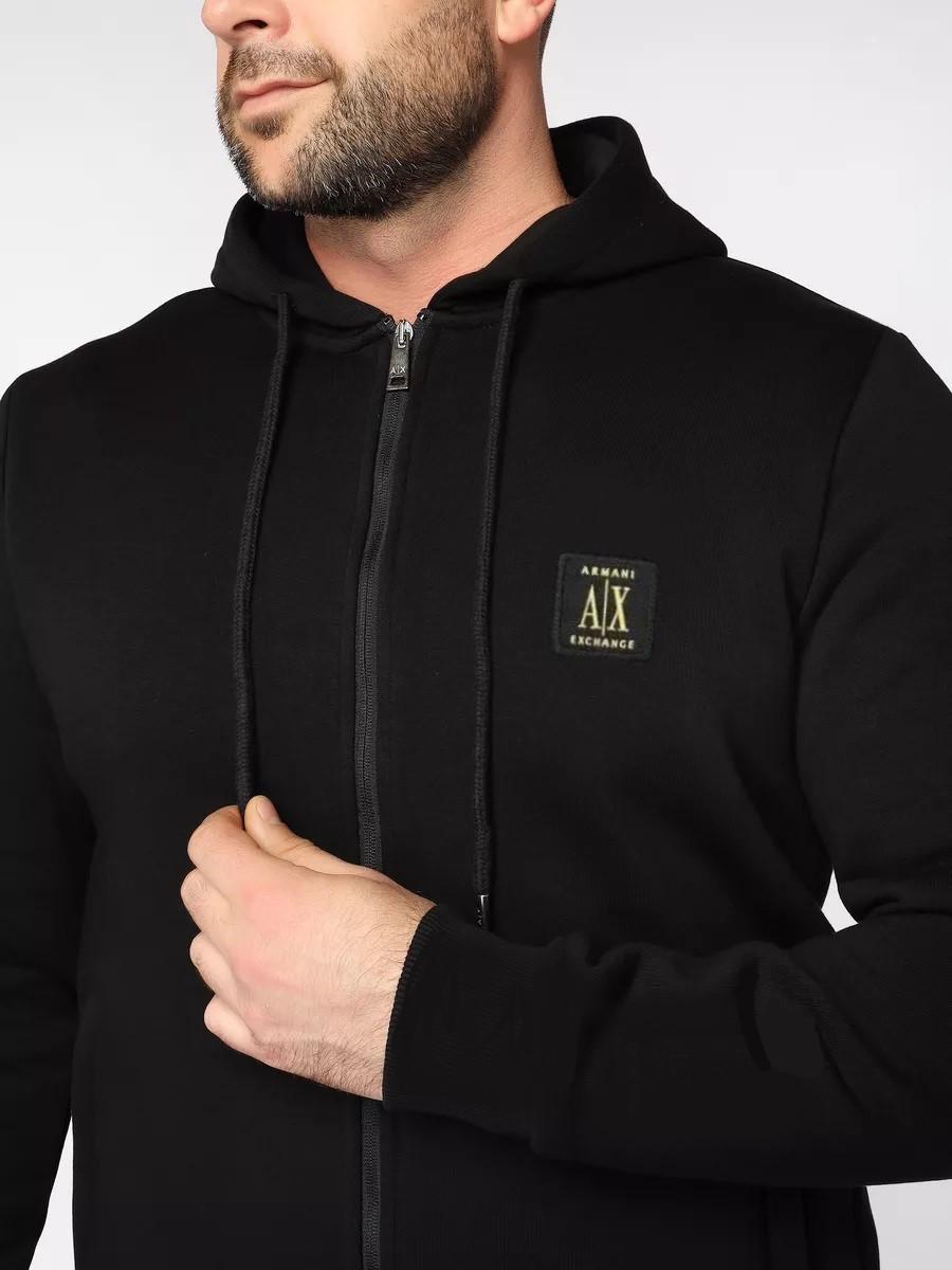 Костюм утепленный спортивный мужской Armani exchange AX-705-904BL M - фото 2 Костюм утепленный спортивный мужской Armani exchange AX-705-904BL M - фото 2