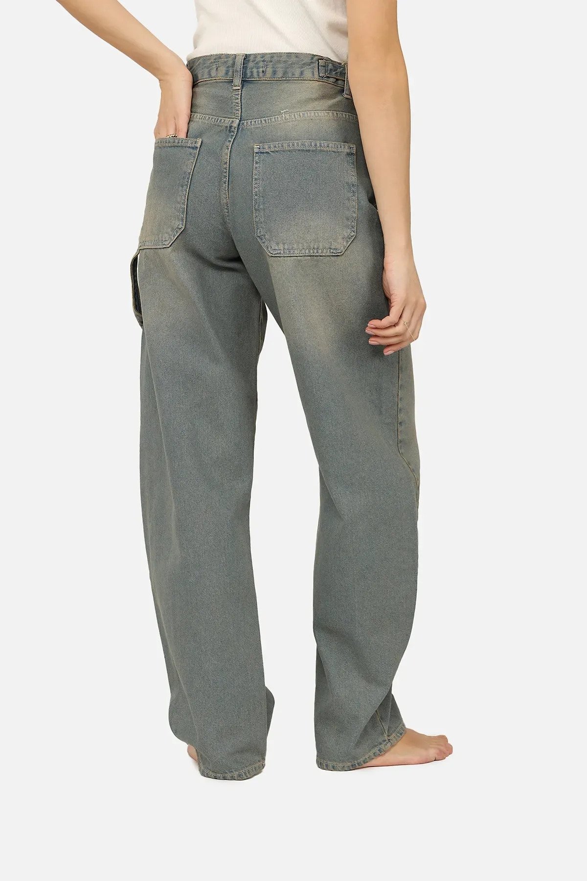 Джинсы женские Horseshoe ЦБ-00271102 р. 46 Голубой (SKT001047824) - фото 5