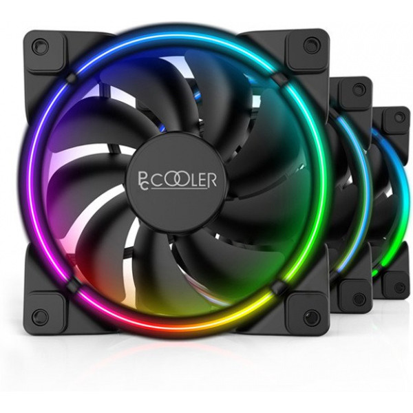 Кулери Pccooler RGB Corona 3-in-1 FRGB Kit