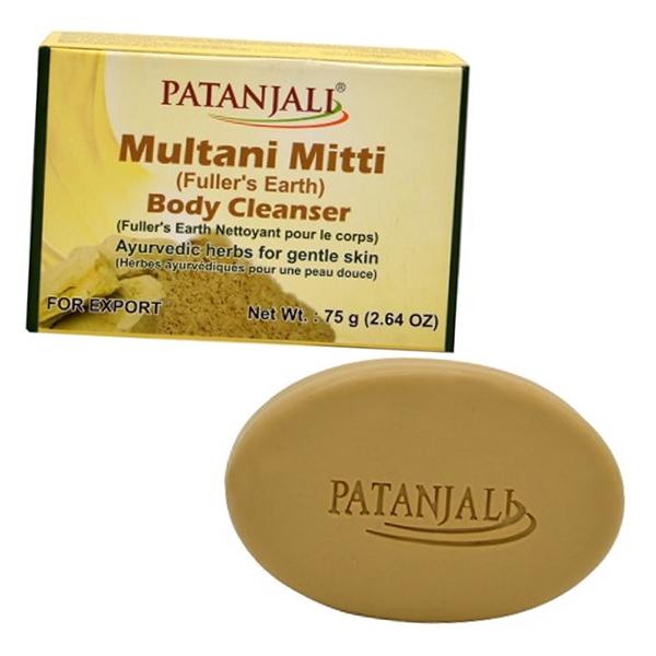 Мыло для тела Patanjali Multani Mitti Body Cleanser 75 г (43635038) Мыло для тела Patanjali Multani Mitti Body Cleanser 75 г (43635038)