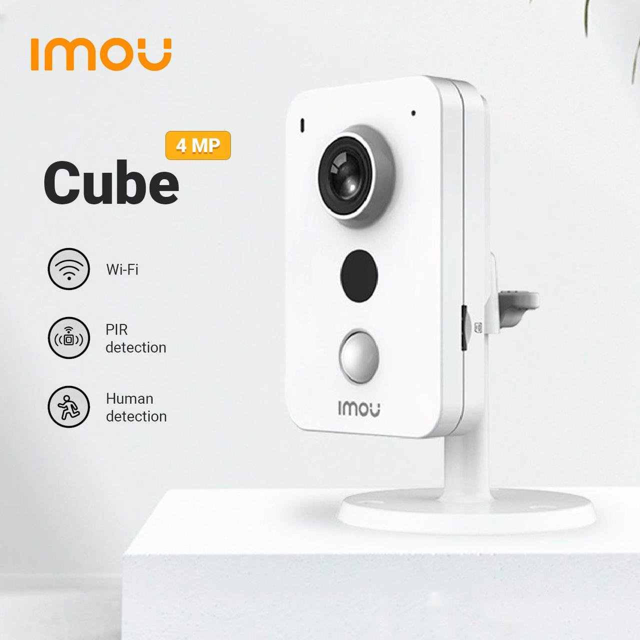 Камера видеонаблюдения IP Wi-Fi IMOU Cube 4MP QHD 2560x1440 px (2144108441) - фото 3