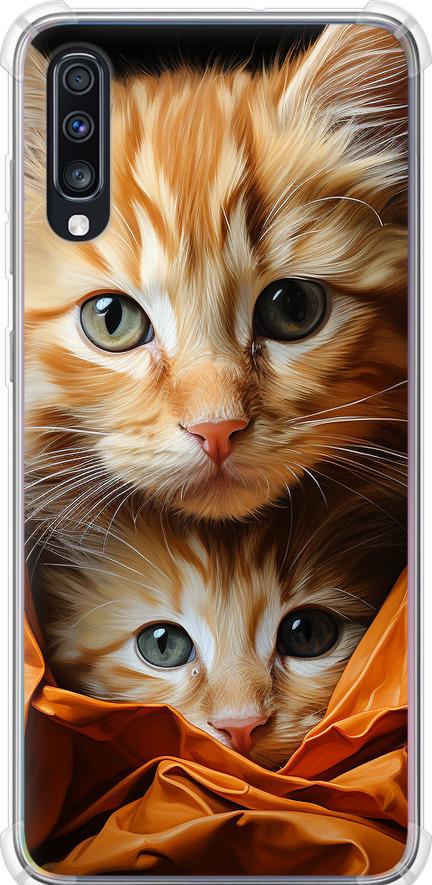 Чехол на Samsung Galaxy A70 2019 A705F Котики 2 (5664sp-1675-42517)