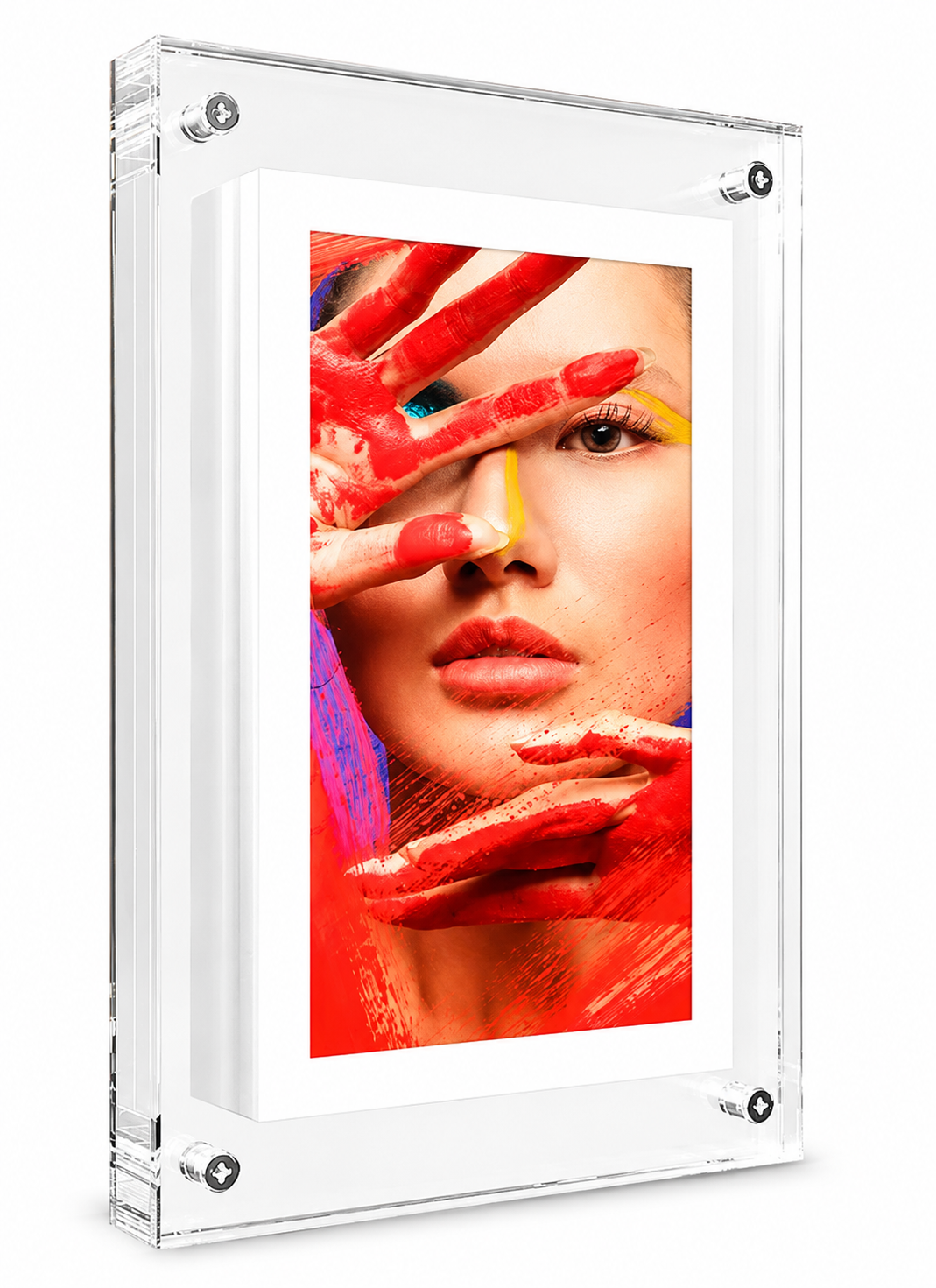 Фоторамка цифровая акриловая 7-дюймов Porta Retrato Digital 1000 мАч (1014-133-00)