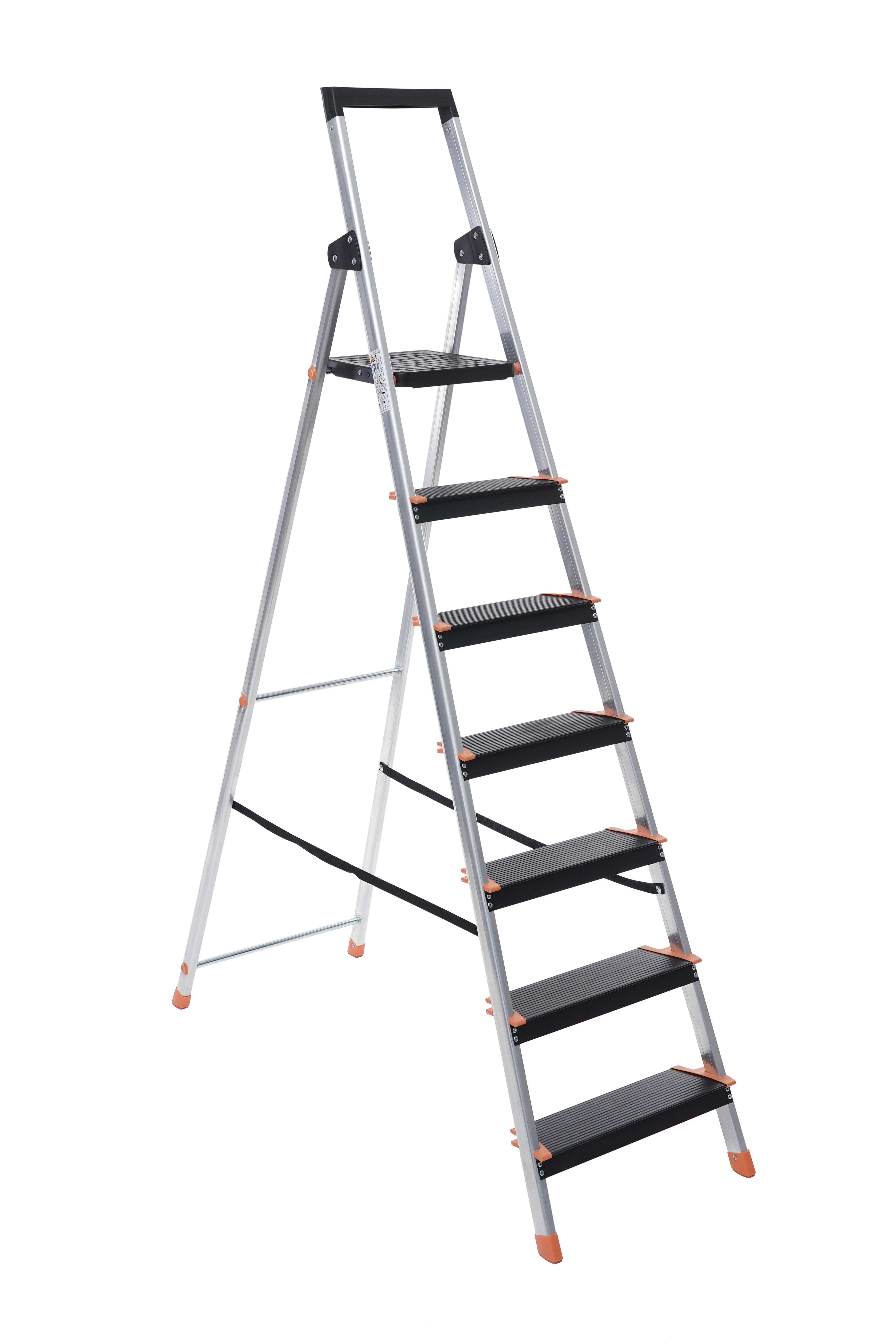 Cтрем’янка алюмінієва Steppy Forta 7 на 7 сходинок (4017C) - фото 1 Cтрем’янка алюмінієва Steppy Forta 7 на 7 сходинок (4017C) - фото 1