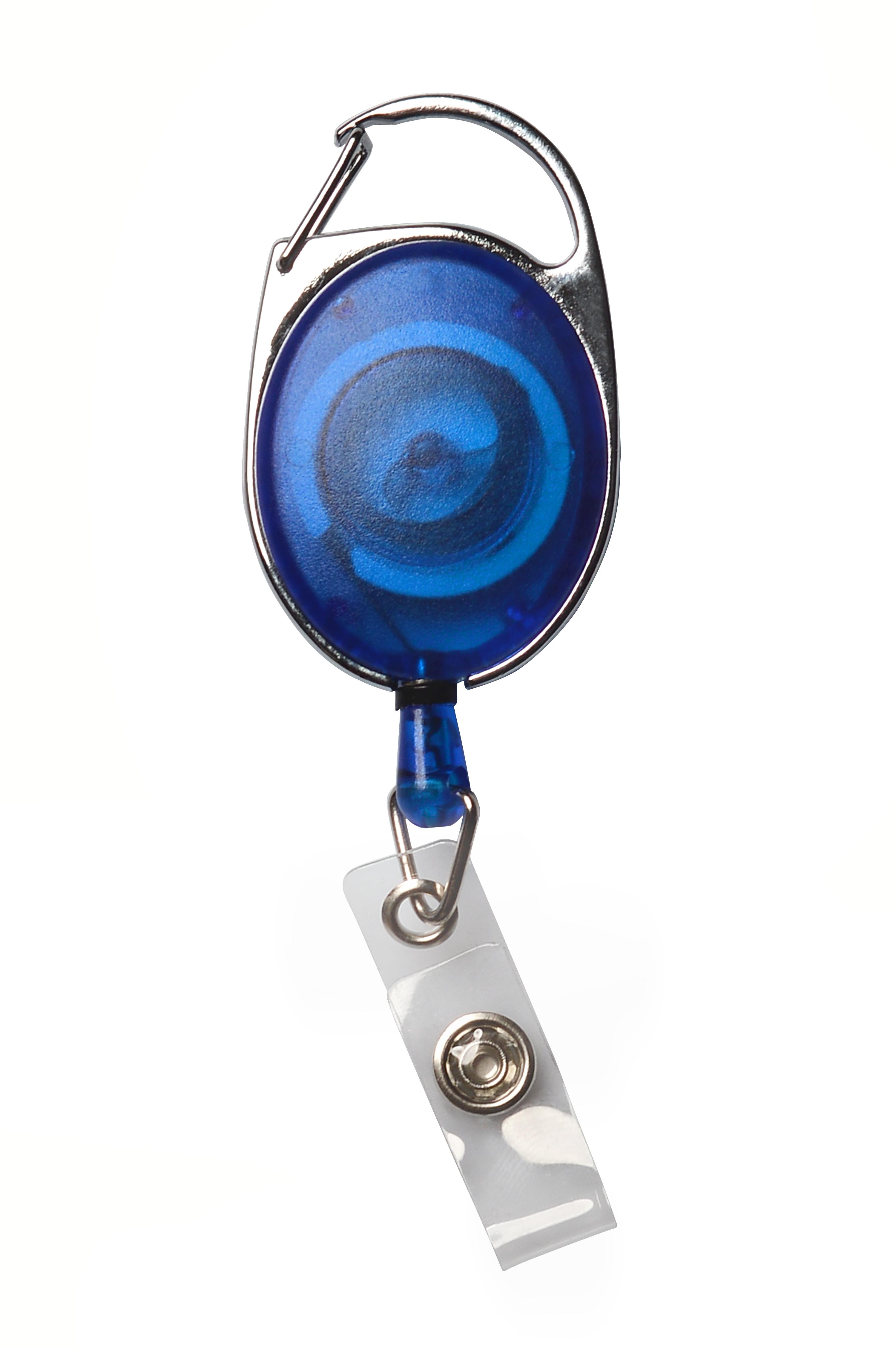 Крепление ретрактор для бейджа ключей удостоверения пропуска Синий (415202928) - фото 1 Крепление ретрактор для бейджа ключей удостоверения пропуска Синий (415202928) - фото 1