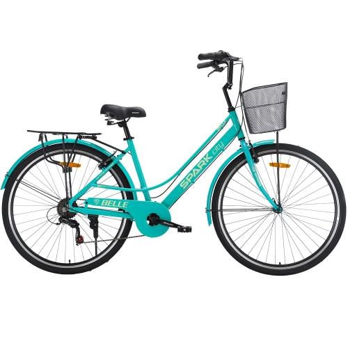 Велосипед Spark CITY BELLE колеса 28" алюминиевая рама 18" Бирюзовый (000240004)