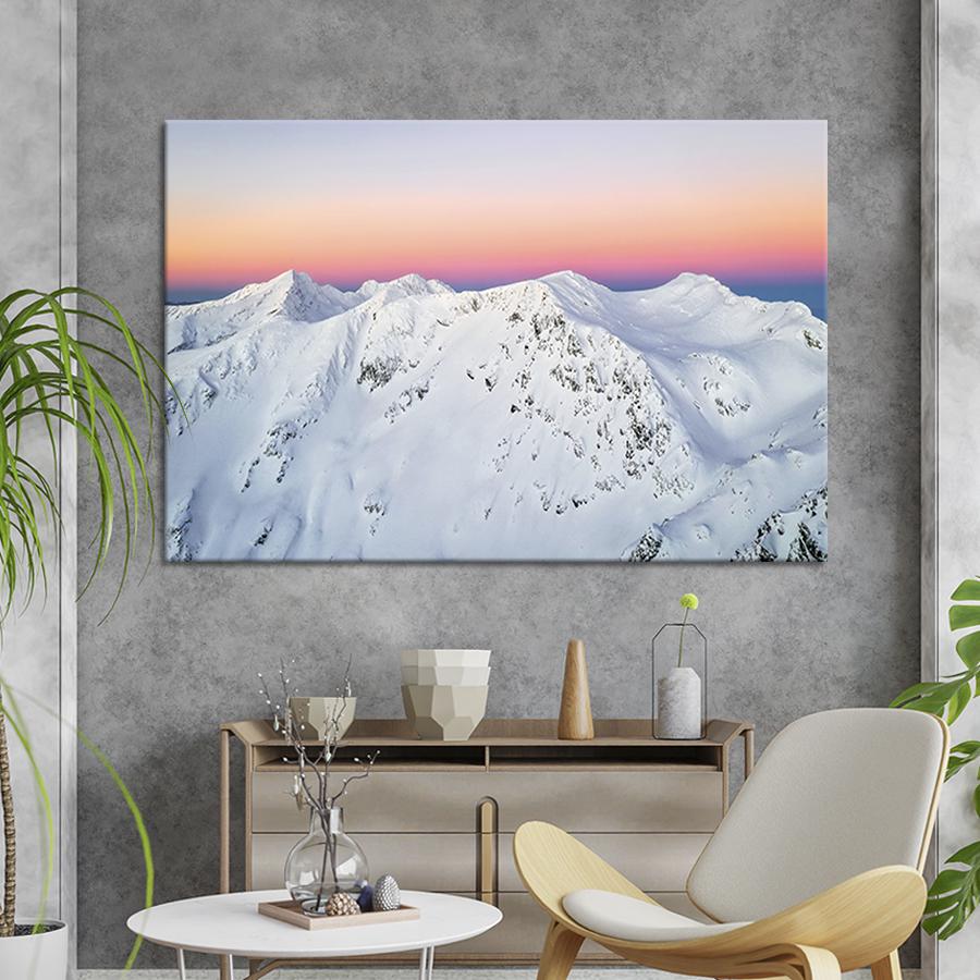 Картина на холсте Горы Румынии 122x81 см (635-1)