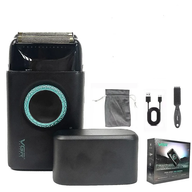 Електробритва VGR з LED дисплеєм Чорний (V-377) - фото 3 Електробритва VGR з LED дисплеєм Чорний (V-377) - фото 3