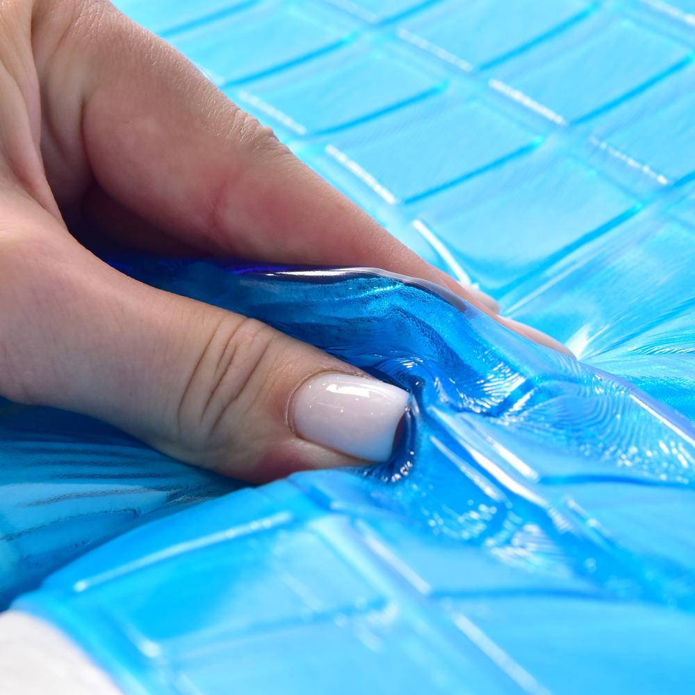 Подушка ортопедична IDEIA CoolGel анатомічна з ефектом памʼяті з наволочкою на блискавці 60х40х11/9 см (26404) - фото 10