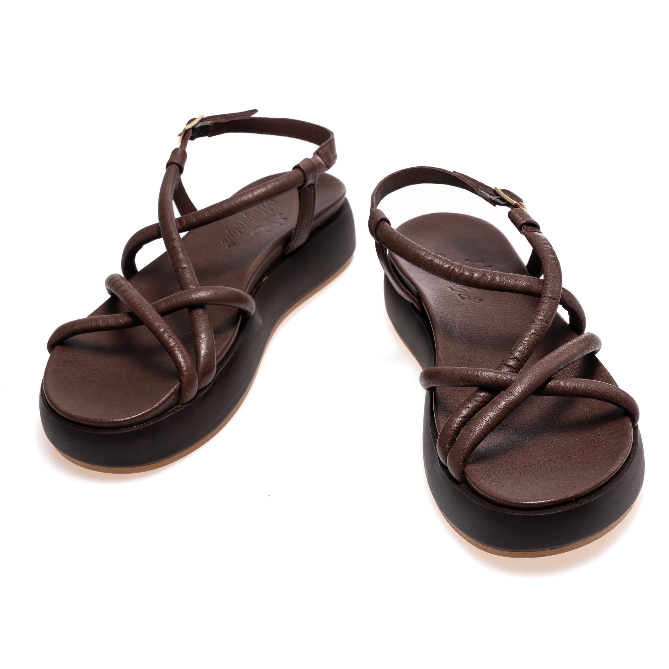 Босоножки Magnolya 01644 р. 38 Коричневый (104363979)