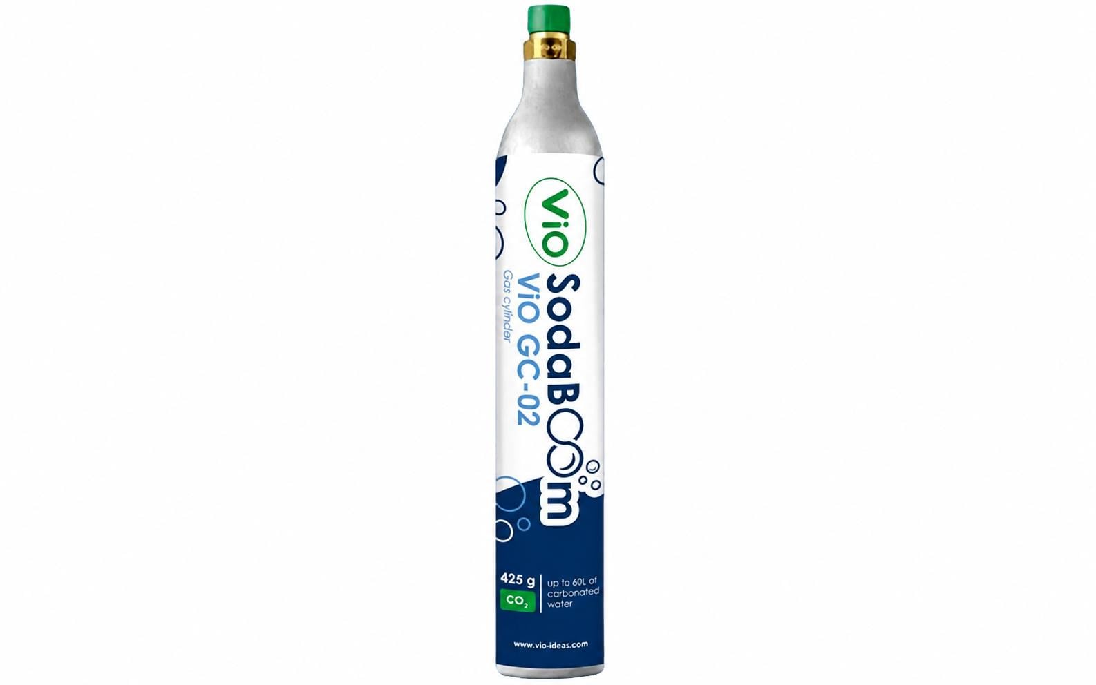 Баллон газовый СО2 ViO SodaBoom GC-02 для сифонов/аппаратов для газирования воды 425 г Баллон газовый СО2 ViO SodaBoom GC-02 для сифонов/аппаратов для газирования воды 425 г