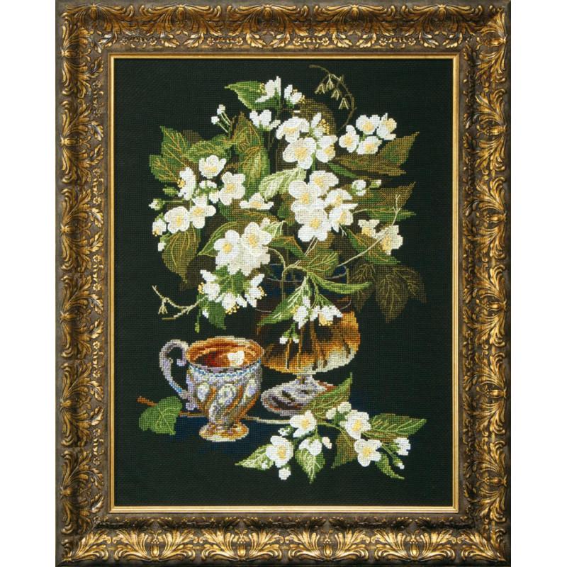 Набор для вышивания крестиком Чарівна Мить М-206 Жасминовый чай (46472)