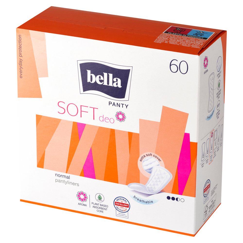 Прокладки гигиенические ежедневные Bella Panty Soft Deo Fresh 60 шт. (2807)