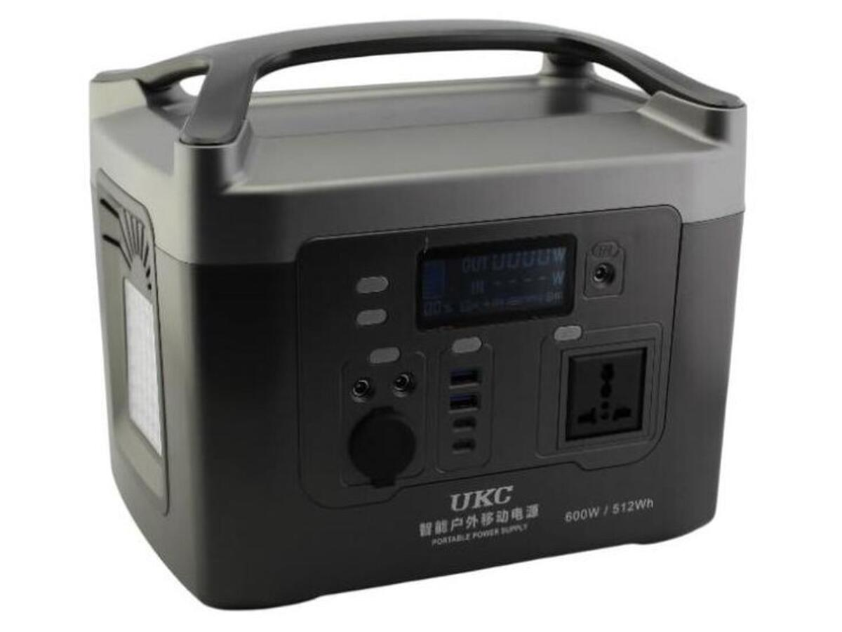 Сонячна станція портативна Sine з дисплеєм та можливістю бездротової підзарядки телефонів 600W 12V 40A (opt-102763) Сонячна станція портативна Sine з дисплеєм та можливістю бездротової підзарядки телефонів 600W 12V 40A (opt-102763)