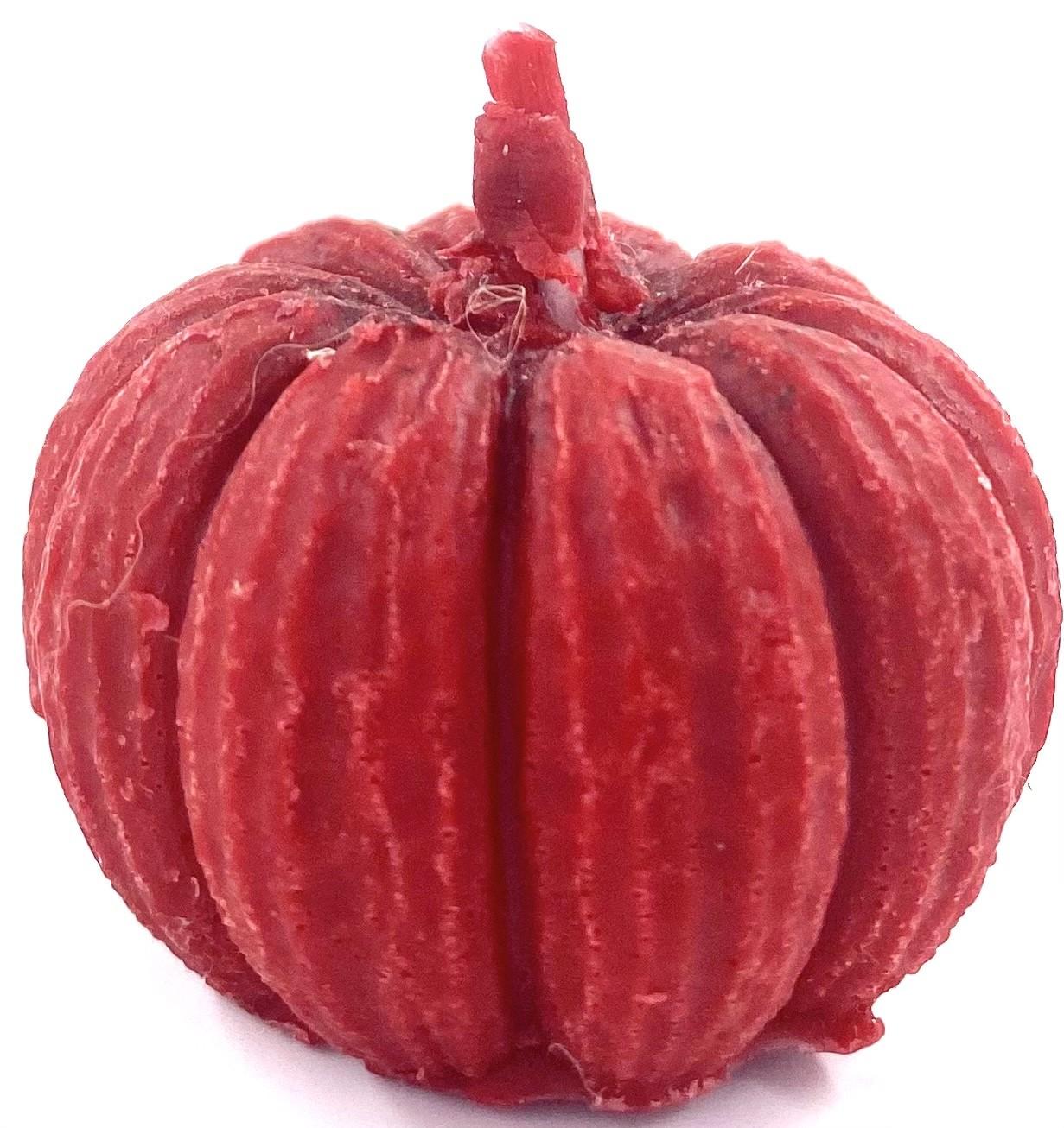 Свеча Тыква 2,5 см Красный (1656)