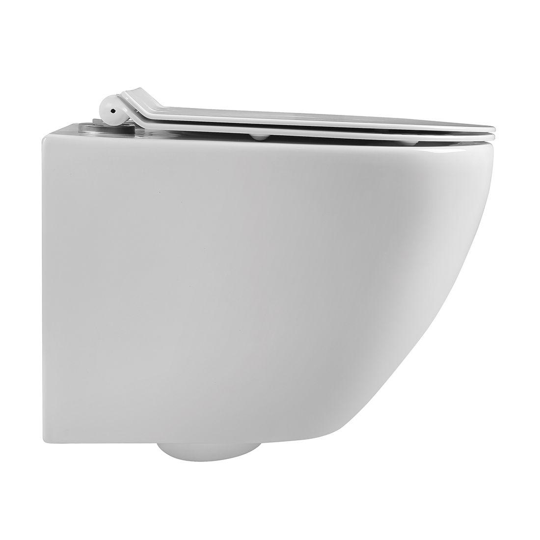 Унітаз підвісний VOLLE AMADEUS M 13-06-055M безобідковий із сидінням з мікроліфтом (75513) - фото 3 Унітаз підвісний VOLLE AMADEUS M 13-06-055M безобідковий із сидінням з мікроліфтом (75513) - фото 3