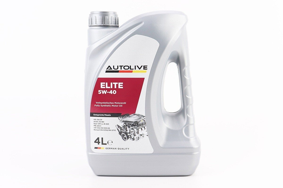 Олива моторна AUTOLIVE 4T 5W-40 синтетична універсальна 4 л (10026905)