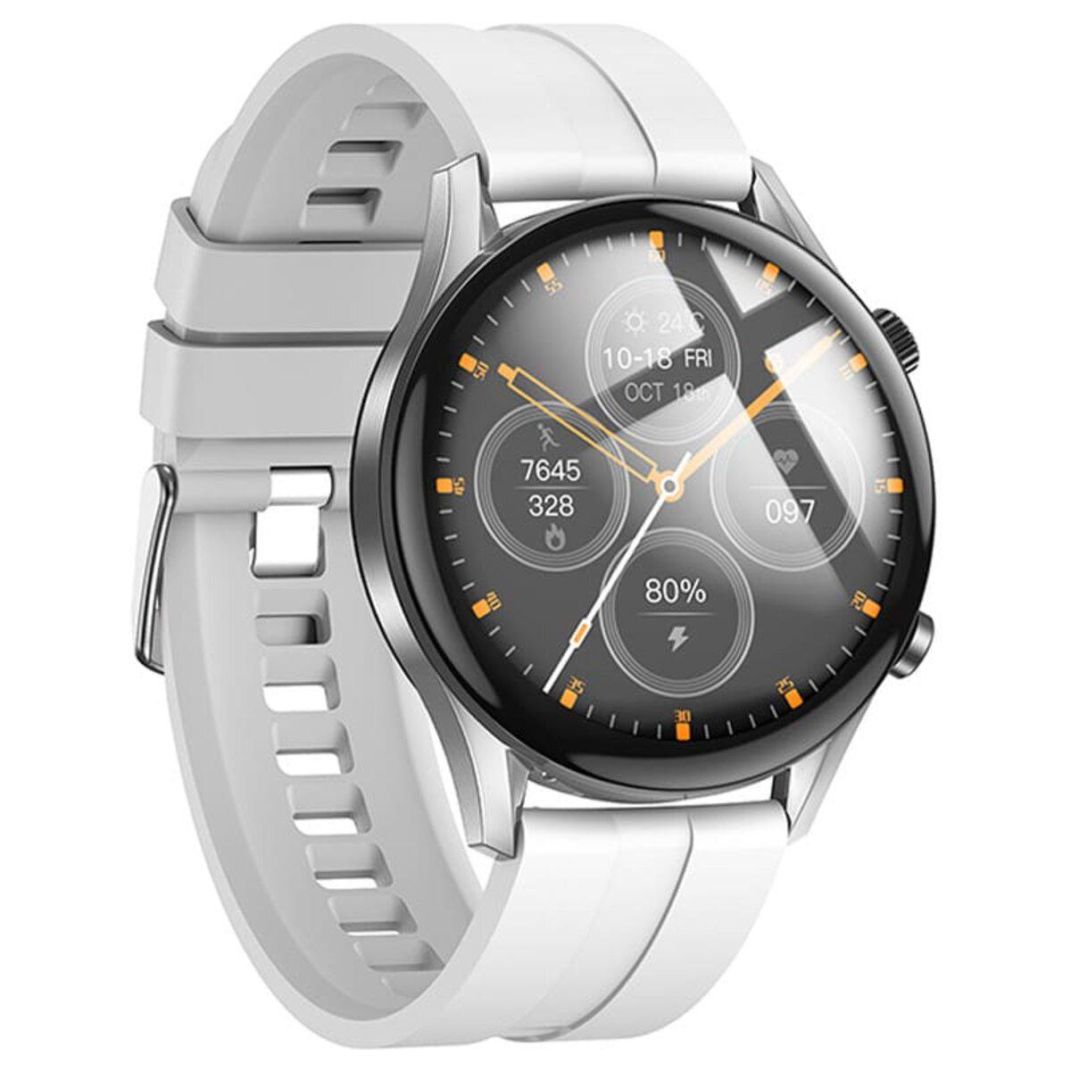Смарт-годинник Hoco Y7 Pro Smart sport watch call version 1,32" 240 mAh BT5.0 Metal Grey (6942007619707) - фото 2 Смарт-годинник Hoco Y7 Pro Smart sport watch call version 1,32" 240 mAh BT5.0 Metal Grey (6942007619707) - фото 2