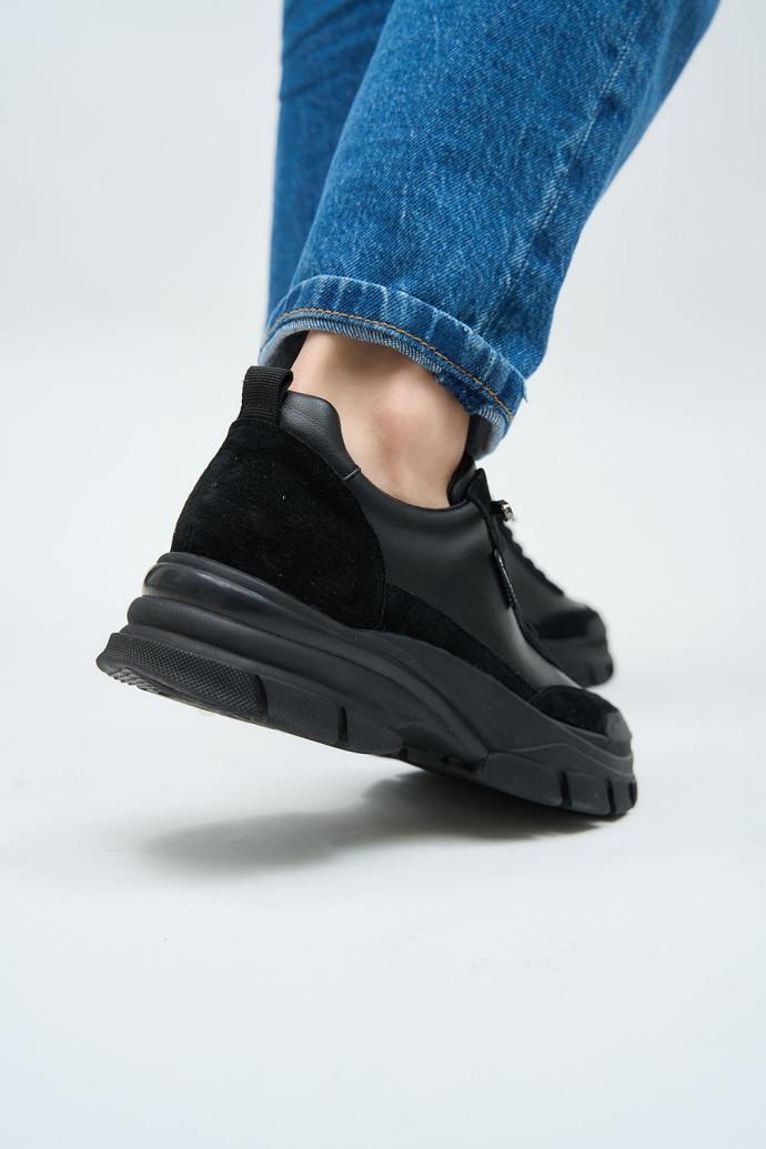 Кросівки жіночі LONZA р. 37 Чорний (181225) - фото 3 Кросівки жіночі LONZA р. 37 Чорний (181225) - фото 3