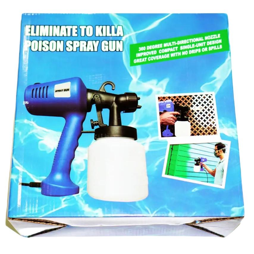 Краскораспылитель электрический RIAS Spray Gun 0,8 л Blue (3_04328) - фото 4