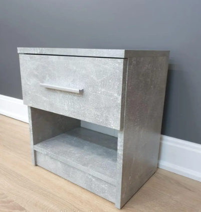 Тумба прикроватная Attika 382х270х410 мм Бетон - фото 1 Тумба прикроватная Attika 382х270х410 мм Бетон - фото 1