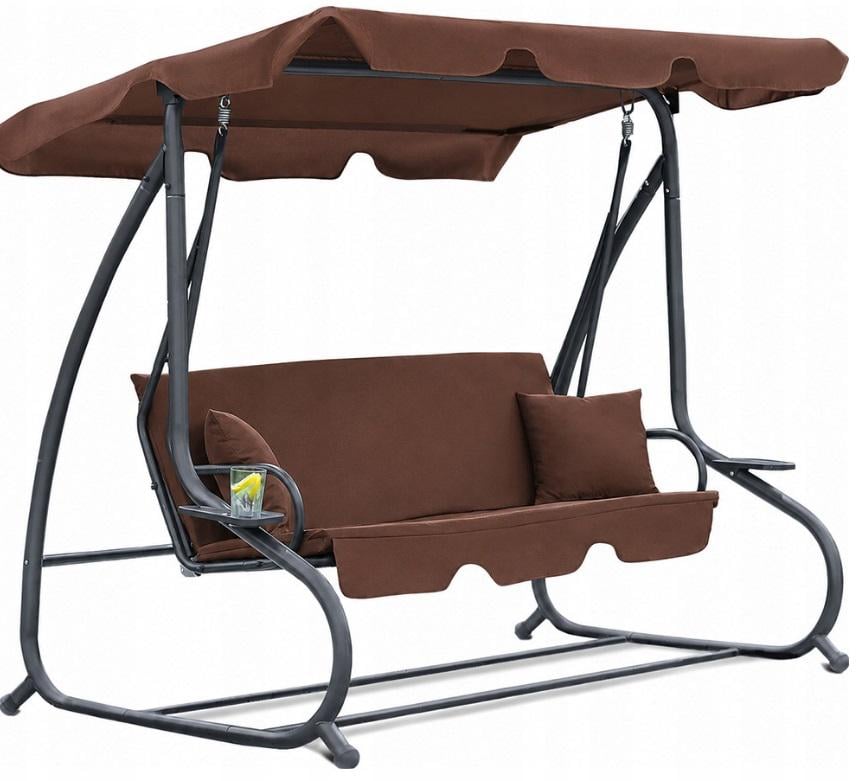 Садовые качели Just Garden Relax Comfort Коричневый