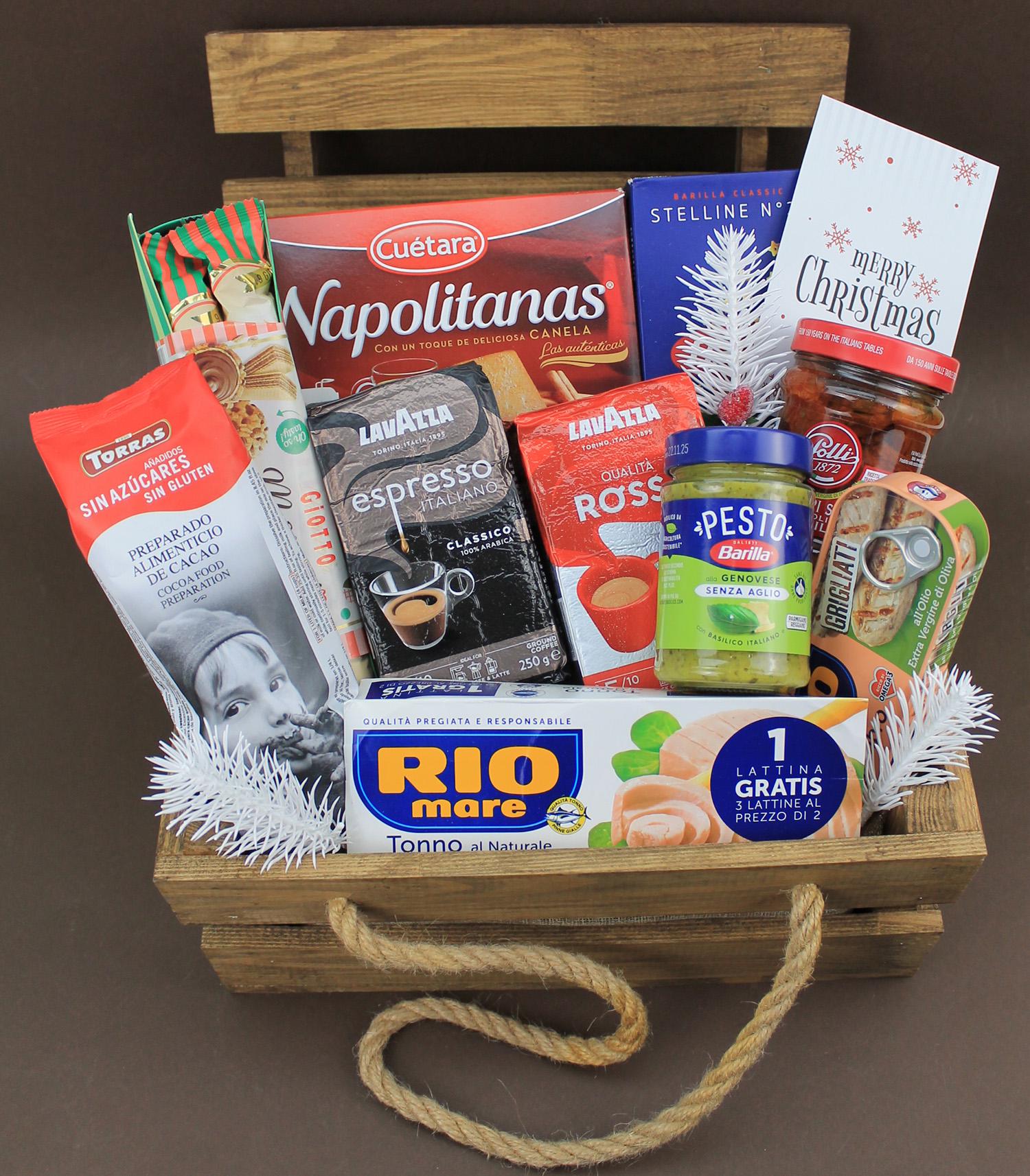Продуктовый набор Новогодний подарочный Italian delicacy (8-0632)