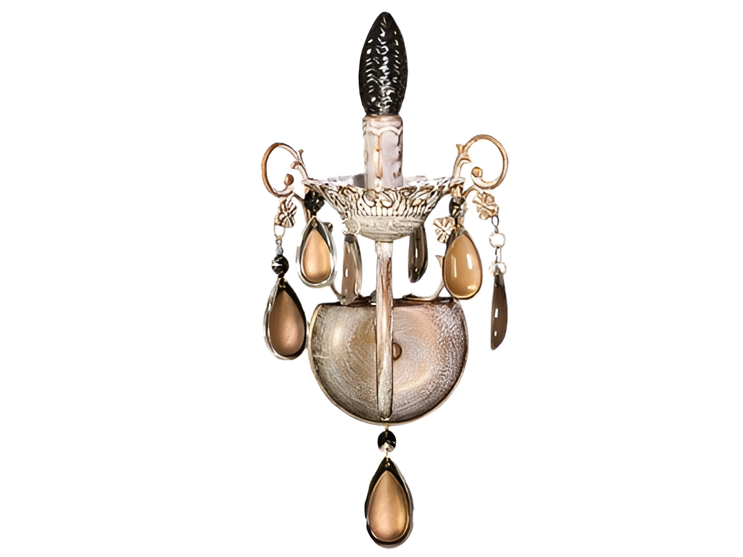 Бра с изящным резным декором Белый/Золотой (4804/1W) - фото 3