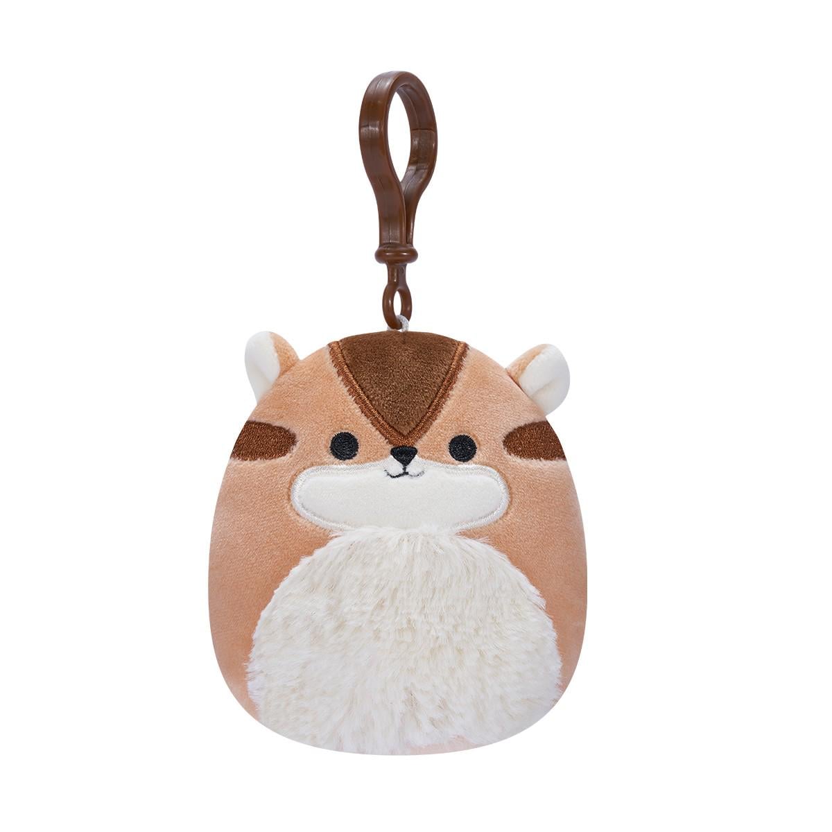 Игрушка мягкая на клипсе SQUISHMALLOWS Бурундук Мельзи 9 см