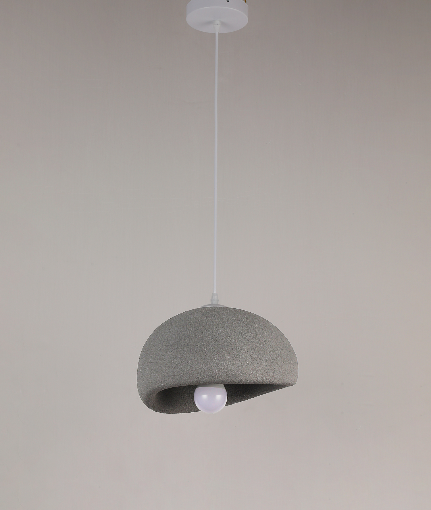 Підвіс-люстра гіпсовий ХМАРИНКА Вабі Сабі 30 см Сірий (805-8002-1)