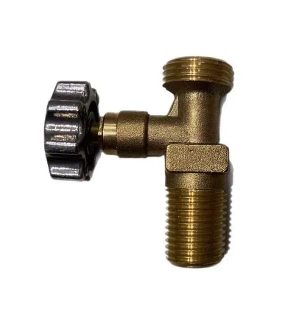 Кран М22 LH для китайського газового балону (0010) - фото 2 Кран М22 LH для китайського газового балону (0010) - фото 2