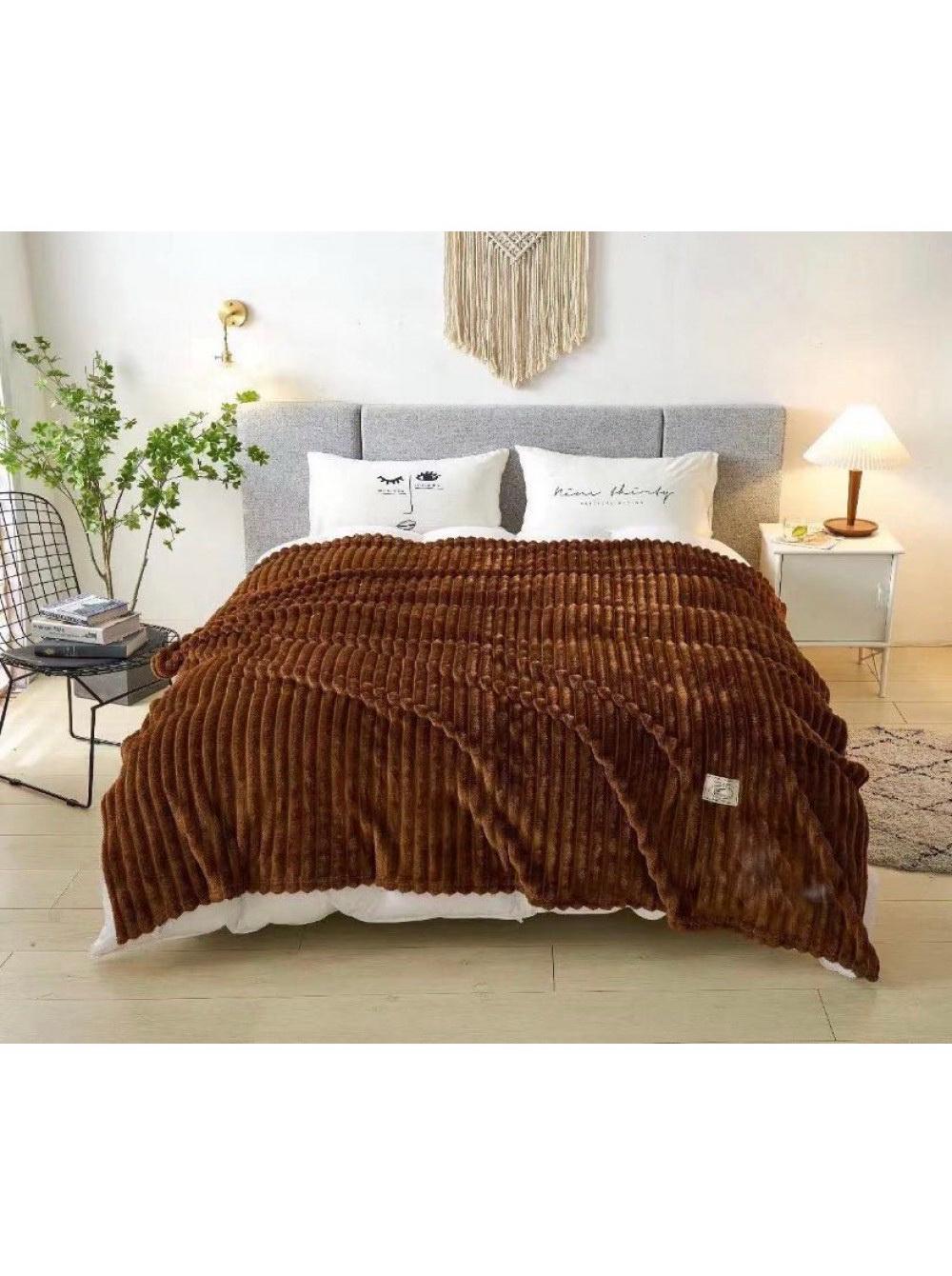 Плед Полоска Vital-Textile евро 200х230 см (PPe-9)