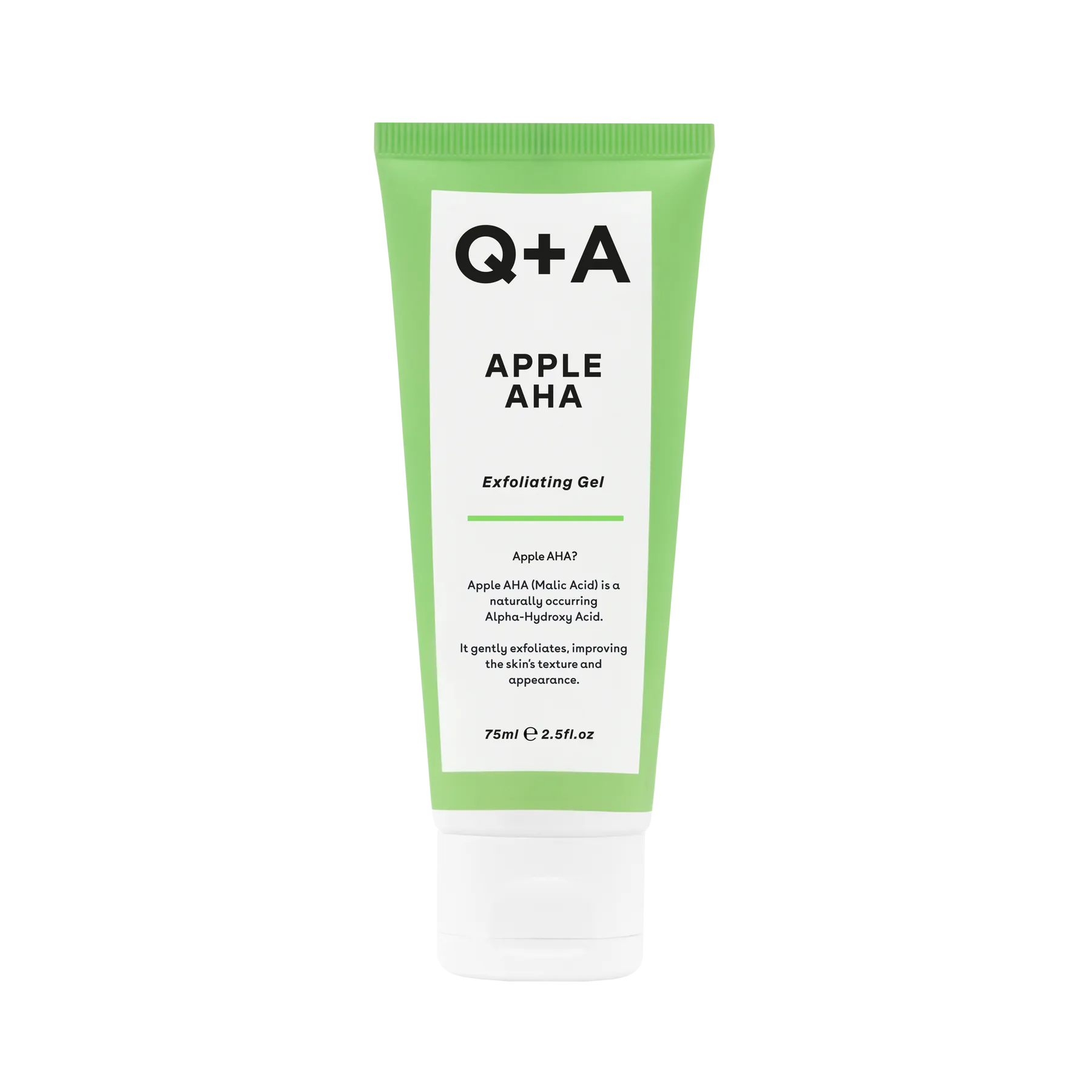 Гель для обличчя відлущуючий Q+A Apple AHA Exfoliating Gel з кислотами (Т000154)