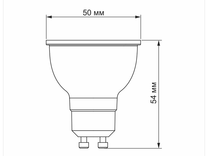 Светодиодная лампа Videx MR16еD диммерная 6W GU10 4100K (VL-MR16еD-06104) - фото 3