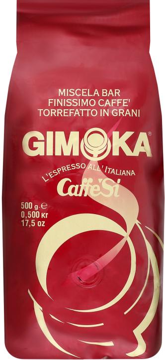 Кофе в зернах Gimoka Caffe Si Rosso Red 500 г (12897)