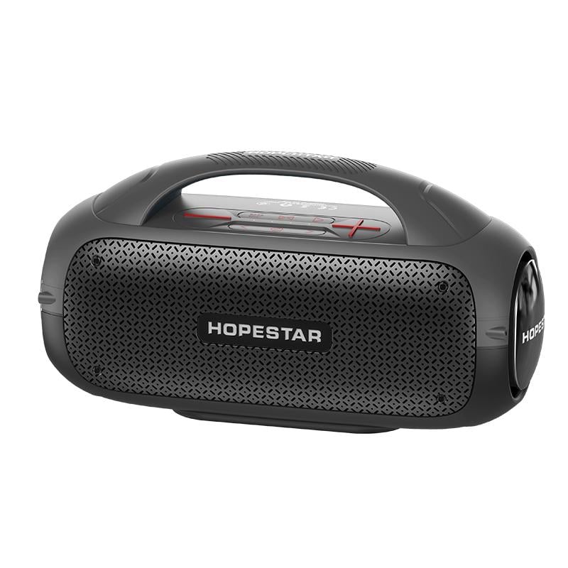 Портативная беспроводная колонка с микрофоном HOPESTAR A50 80W/Bluetooth/TWS/MP3/AUX/Mic Серый