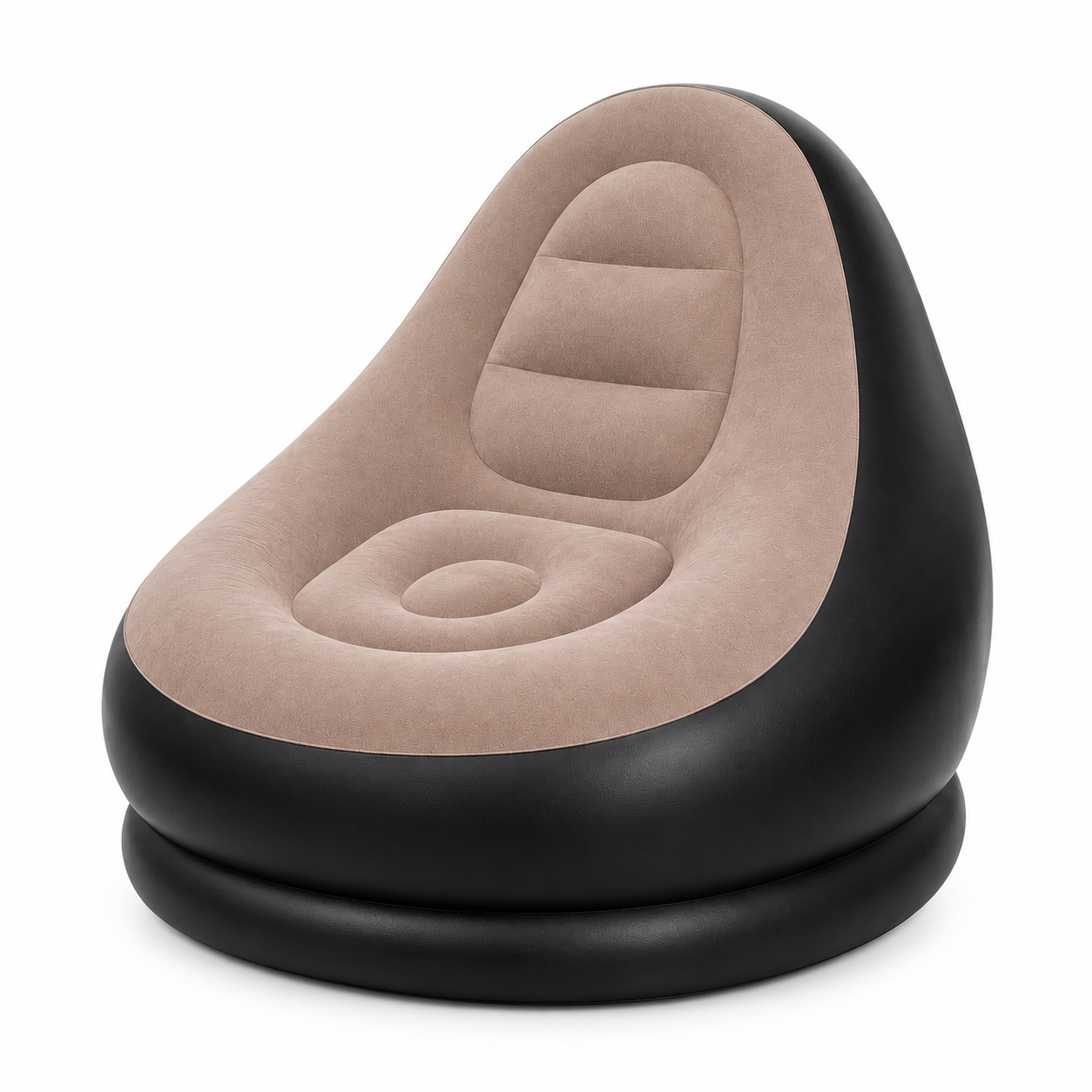 Надувное кресло с пуфом AIR SOFA Коричневый (56381) Надувное кресло с пуфом AIR SOFA Коричневый (56381)