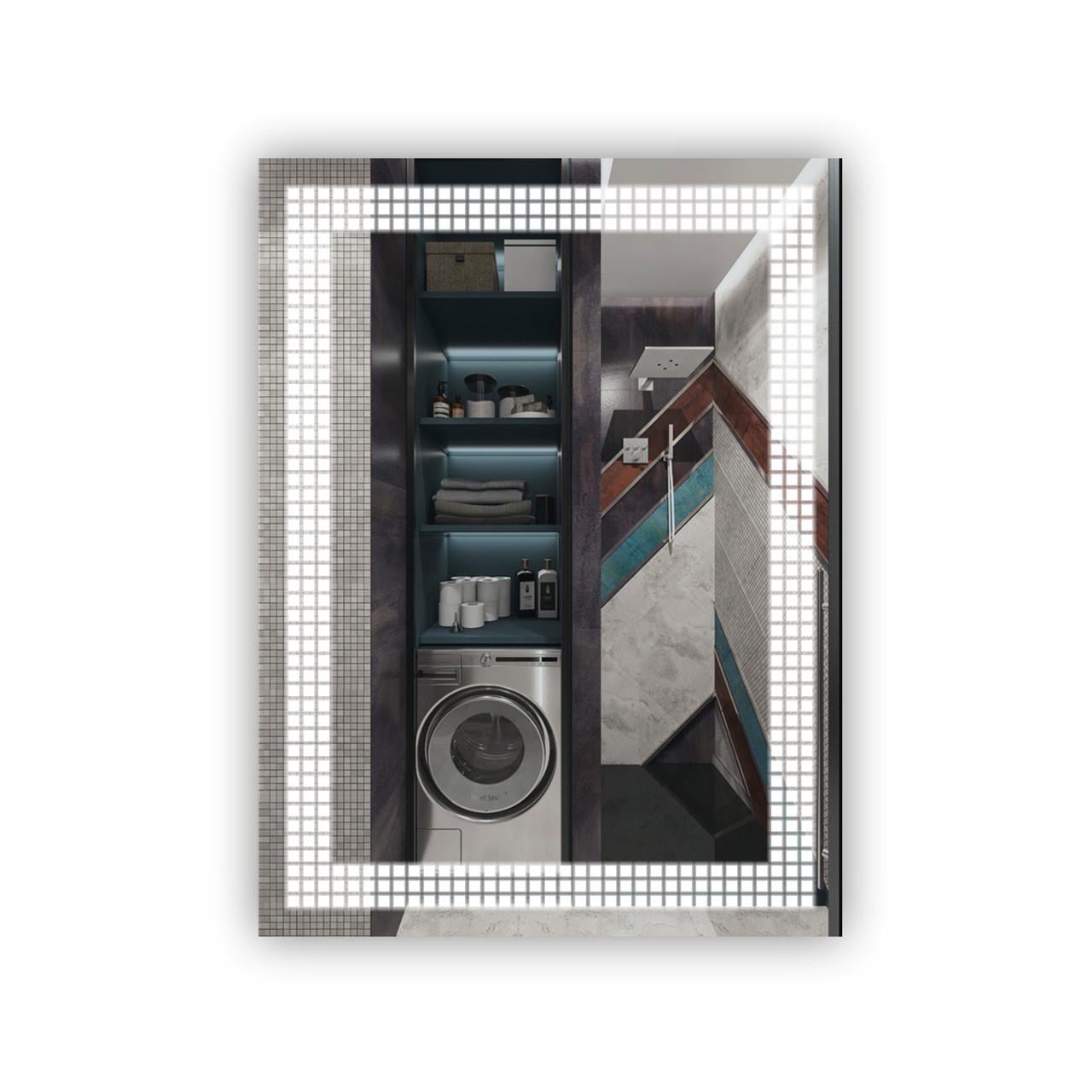 Зеркало для ванной комнаты с LED подсветкой SR-068 600х800 мм