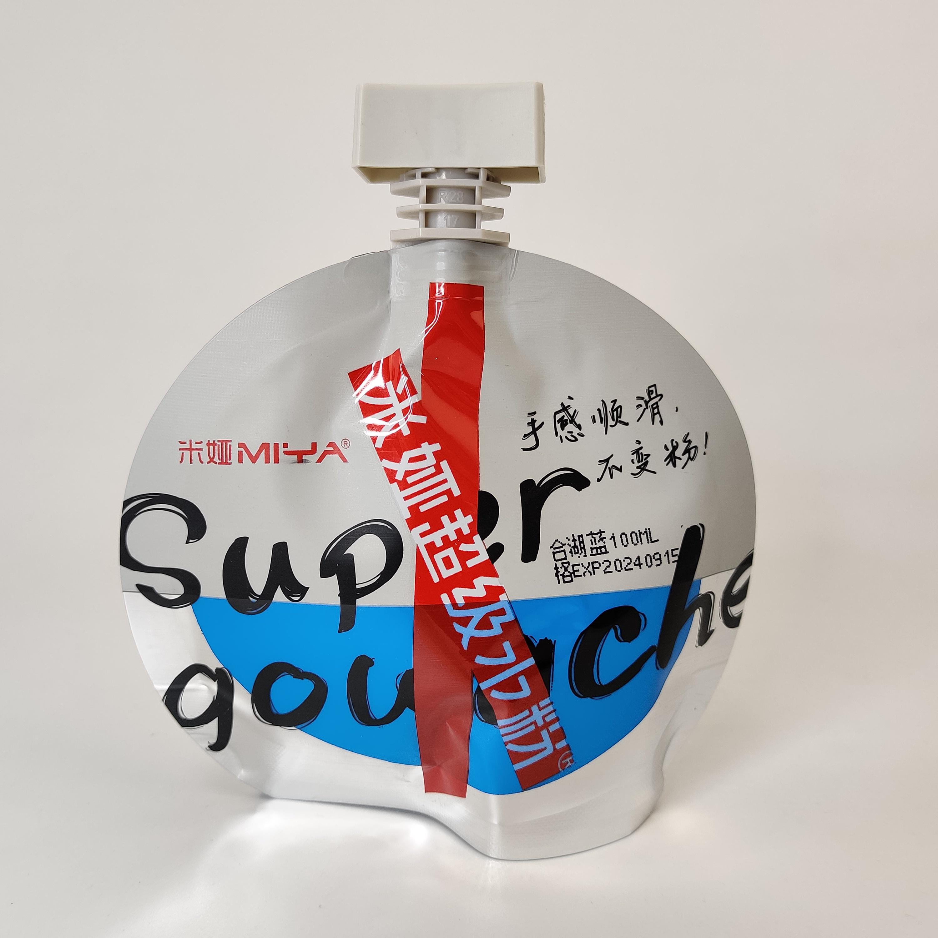 Краски гуашевые HIMI 100 мл софт-пак с дозатором рефил Синий (RNG-202065)