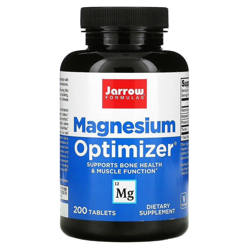 Оптимизатор магния Jarrow Formulas Magnesium Optimizer с витамином В6 200 таблеток