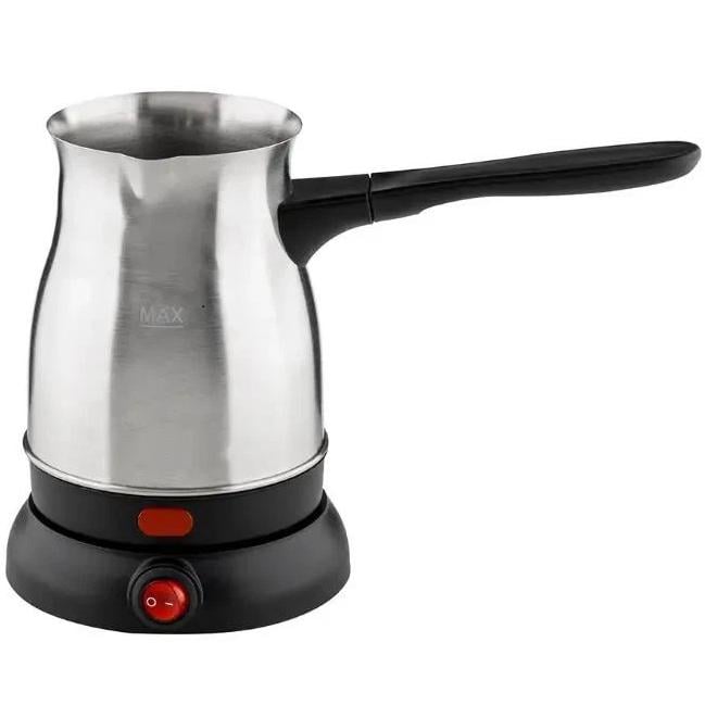 Турка електрична з ручкою Crownberg CB-9217 у металевому корпусі 0,5 л (13356521)