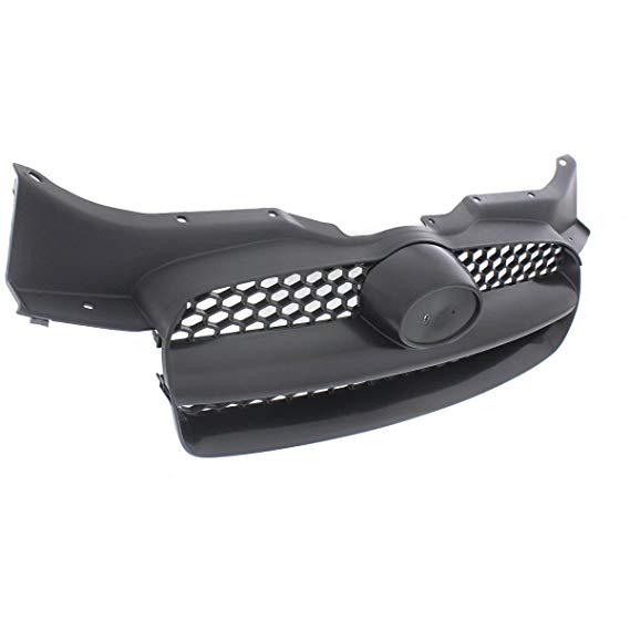 Решетка радиатора AVTM Hyundai Accent 2006-2010 с накладкой цельнолитая тип SDN без эмблемы (183214990)